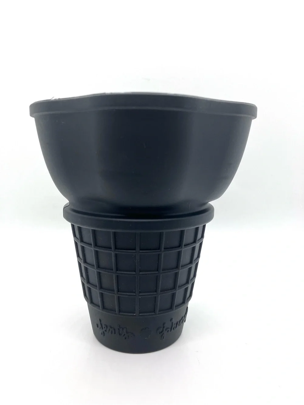 CJ Hendry x Jeni’s Ice Cream Ltd Edition Black Silicone Ice Cream Cone Bowl